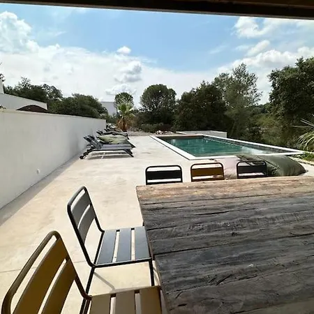 빌라 Avec Piscine La Garrigue