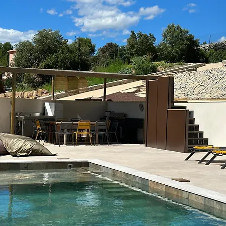 Avec Piscine La Garrigue Villa Nimes